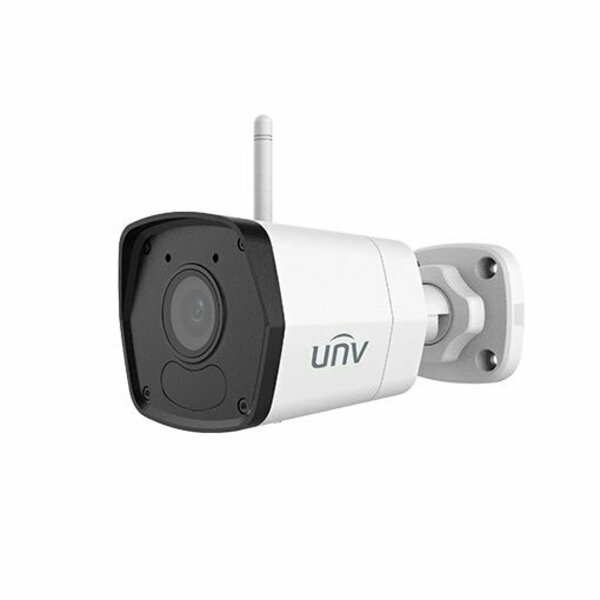 Uniview 2MP IR Bullet Network Camera 2.8mm Fixed Len, IR 30m, SD Card, H.265, Mic IPC2122LB-AF28WK-G